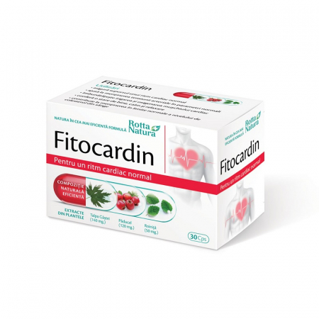 SUPLIMENTE CARDIO VASCULARE - RN FITOCARDIN / FORTE 30CP