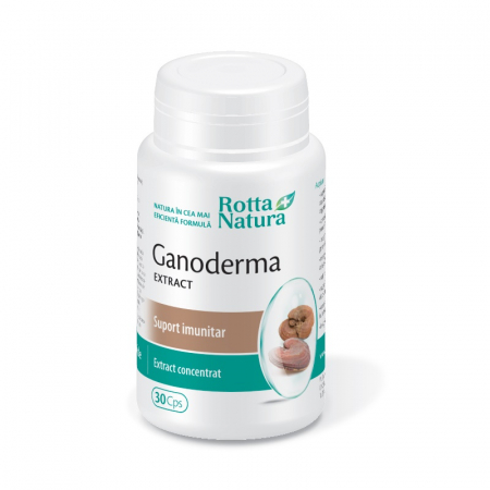 SUPLIMENTE ANTIOXIDANȚI-ANTITUMORAL - RN GANODERMA EXTR 30CP