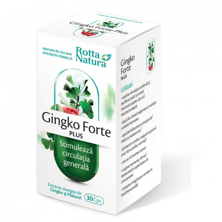 SUPLIMENTE MEMORIE SI CIRCULATIE - RN GINKGO FORTE+ 30CP