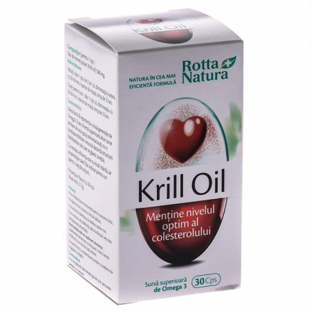 SUPLIMENTE COLESTEROL - RN KRILL OIL 30CP