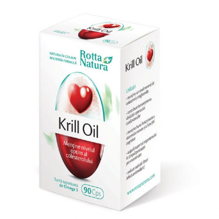 SUPLIMENTE COLESTEROL - RN KRILL OIL 90CP