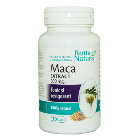SUPLIMENTE POTENȚĂ - RN MACA EXTR 500MG 30CP