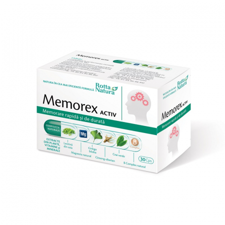 SUPLIMENTE MEMORIE SI CIRCULATIE - RN MEMOREX ACTIV 30CP