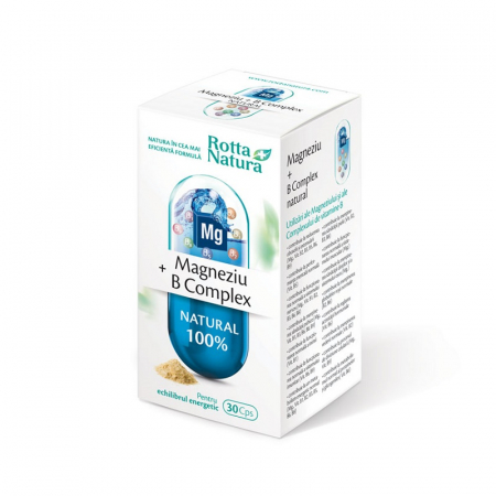 SUPLIMENTE VITAMINE ȘI MINERALE - RN MG +B COMPLEX 30CP