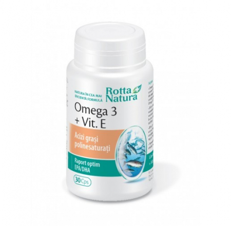 SUPLIMENTE COLESTEROL - RN OMEGA 3 +VIT E 30CP