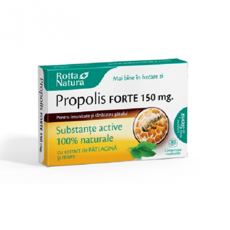 SUPLIMENTE RĂCEALĂ- APARAT RESPIRATOR ANTIVIRAL - RN PROPOLIS FORTE 150MG 30CP