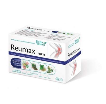 SUPLIMENTE ARTICULATII ANTIINFLAMATOARE - RN REUMAX FORTE 30CP