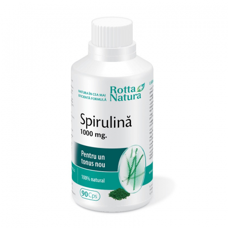 SUPLIMENTE TONICE - RN SPIRULINA BIO 1000MG 90CP