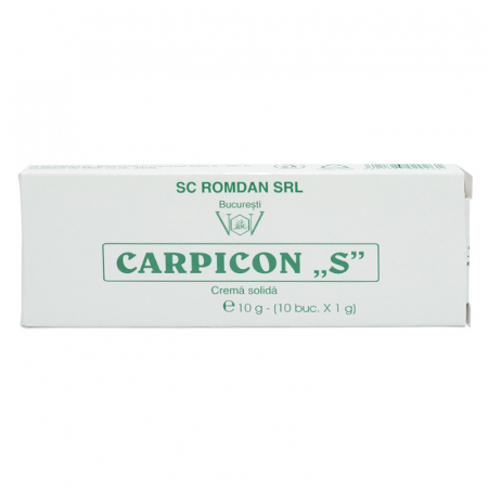 SUPOZITOARE - ROMDAN CARPICON S 10SPZ