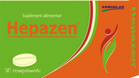SUPLIMENTE HEPATOPROTECTOARE-BILA - ROPHARMA HEPAZEN 30CP