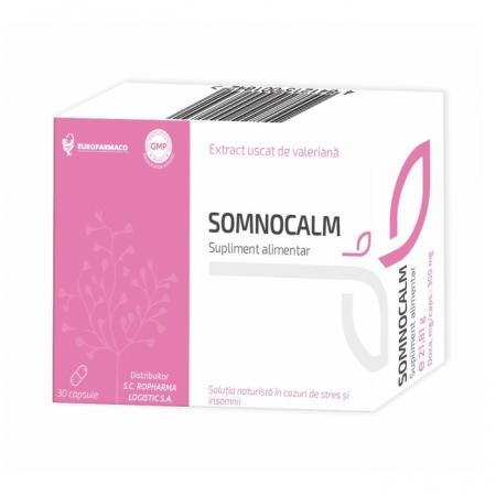 SUPLIMENTE SOMN DEPRESIE SISTEM NERVOS - ROPHARMA SOMNOCALM 300MG 30CP