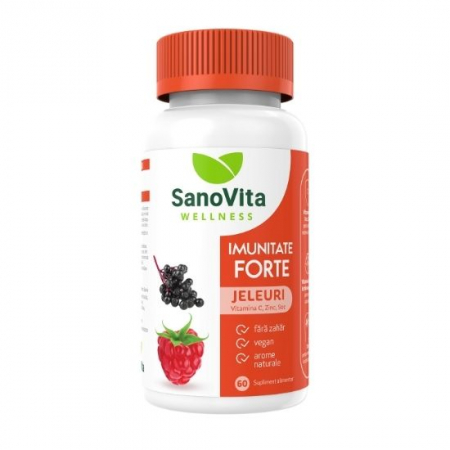SUPLIMENTE IMUNITATE - SANO IMUNITATE FORTE ADULTI 60 JELEURI