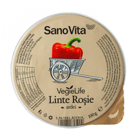 FOOD - SANO PASTA VEG TARTINABILA DIN LINTE DIVERSE 100G