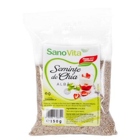 FOOD - SANO SEMINTE CHIA ALBA 150G