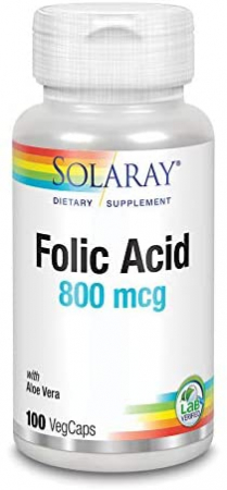 SUPLIMENTE VITAMINE ȘI MINERALE - SECOM ACID FOLIC 100CP