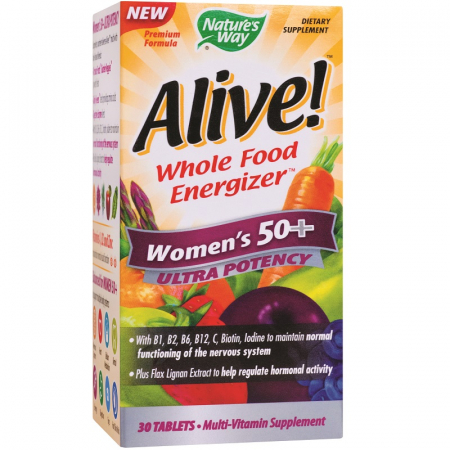 SUPLIMENTE VITAMINE ȘI MINERALE - SECOM ALIVE WOMENS 50+ ULTRA 30CP