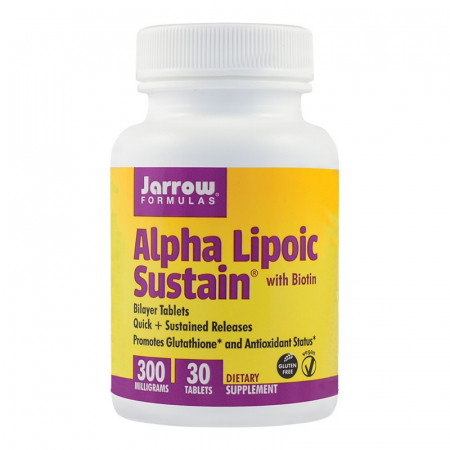 SUPLIMENTE DIVERSE - SECOM ALPHA-LIPOIC SUSTAIN 30TBL