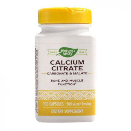 SUPLIMENTE VITAMINE ȘI MINERALE - SECOM CALCIUM CITRATE COMPLEX 100 CPS
