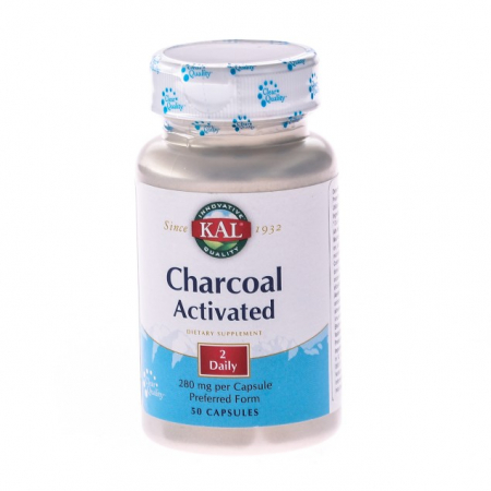 SUPLIMENTE STOMAC- DIGESTIE- COLON - SECOM CHARCOAL ACTIVATED 50CP