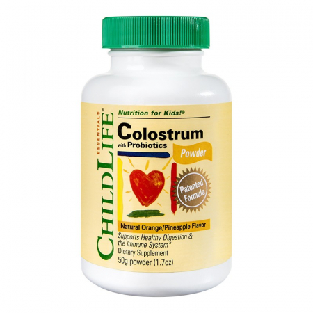 SUPLIMENTE STOMAC- DIGESTIE- COLON - SECOM COLOSTRUM +PROBIOTICS PUDRA 50G