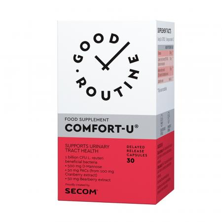 SUPLIMENTE URO-GENITAL - SECOM COMFORT - U- GOOD ROUTINE 30 CPS