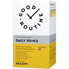 BinaSmartBusiness - SECOM DAILY GOOD ROUTIN D3+K2  30 CPS MOI