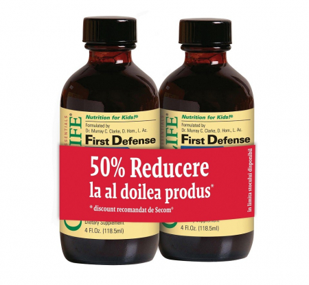 SUPLIMENTE IMUNITATE - SECOM FIRST DEFENSE 118.5ML SET 1+1/2