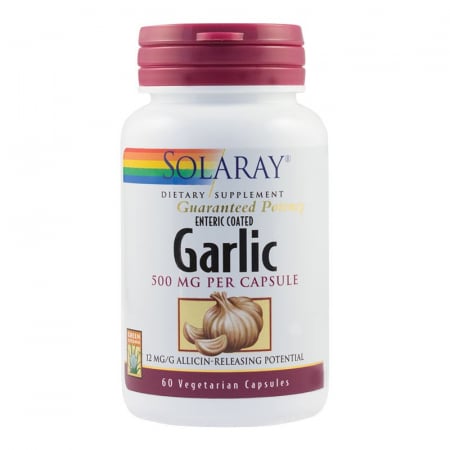 SUPLIMENTE DETOXIFIERE ANTIPARAZITARE - SECOM GARLIC 60CP
