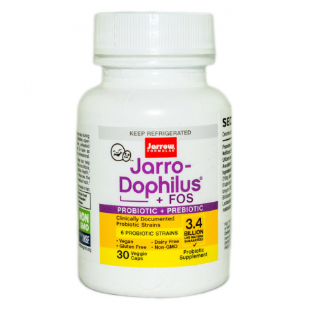 SUPLIMENTE STOMAC- DIGESTIE- COLON - SECOM JARRO DOPHILUS +FOS 30CP
