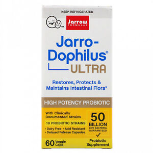 SUPLIMENTE STOMAC- DIGESTIE- COLON - SECOM JARRO-DOPHILUS ULTRA 60 CPS