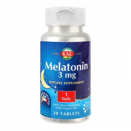 SUPLIMENTE SOMN DEPRESIE SISTEM NERVOS - SECOM MELATONIN 30TBL