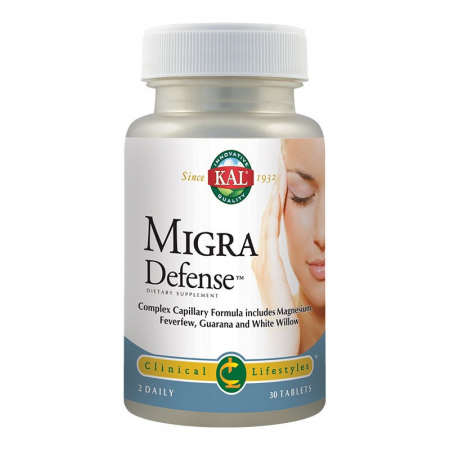 SUPLIMENTE ARTICULATII ANTIINFLAMATOARE - SECOM MIGRA DEFENSE 30CP