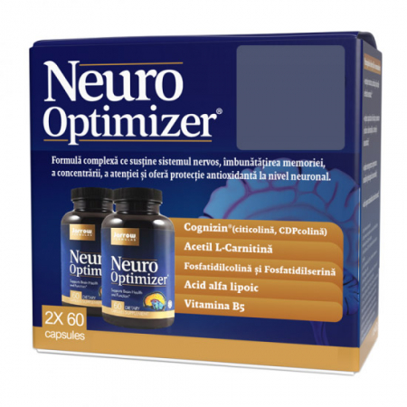 SUPLIMENTE SOMN DEPRESIE SISTEM NERVOS - SECOM NEURO OPTIMIZER 2X60CP DISC 50%LA AL DOILEA PRODUS