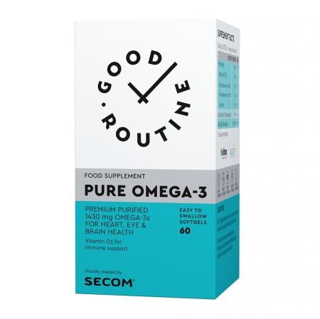 SUPLIMENTE COLESTEROL - SECOM PURE OMEGA -3-GOOD ROUTINE 60 CPS