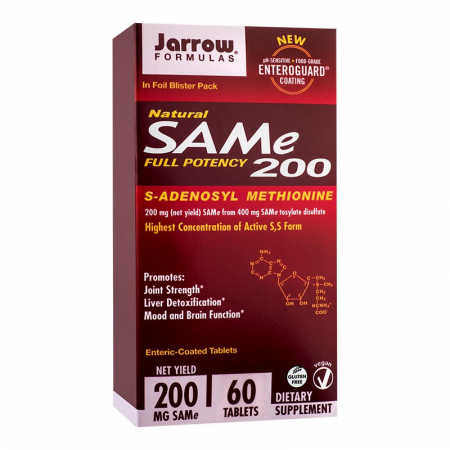 SUPLIMENTE TONICE - SECOM SAM-E 200MG 60CP