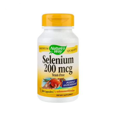 SUPLIMENTE VITAMINE ȘI MINERALE - SECOM SELENIUM 200MG 60CP