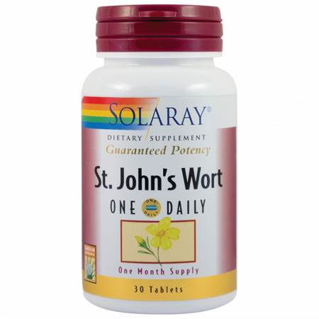 SUPLIMENTE SOMN DEPRESIE SISTEM NERVOS - SECOM ST JOHN'S WORT SUNATOARE 30TBL