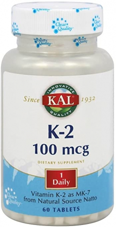 SUPLIMENTE MEMORIE SI CIRCULATIE - SECOM VIT K-2 60CP