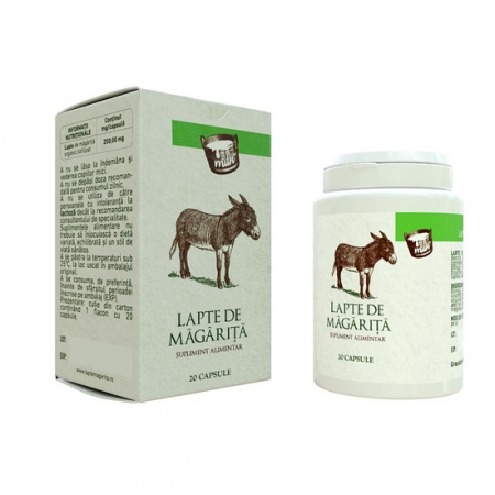SUPLIMENTE RĂCEALĂ- APARAT RESPIRATOR ANTIVIRAL - SINTOFARM LAPTE MAGARITA 20 CPS