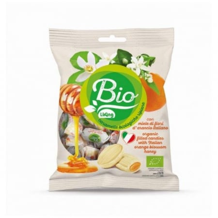 FOOD - SOLARIS BOMBOANE CU MIERE DE PORTOCAL 90 G FARA GLUTEN
