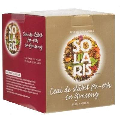 CEAIURI - SOLARIS CEAI SLABIT CU GINSENG 20 DZ