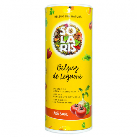 FOOD - SOLARIS CONDIMENT BELSUG DE LEGUME 125G TUB