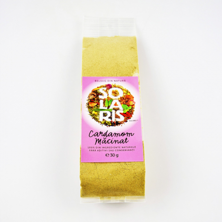 FOOD - SOLARIS CONDIMENT CARDAMOM MACINAT 30G