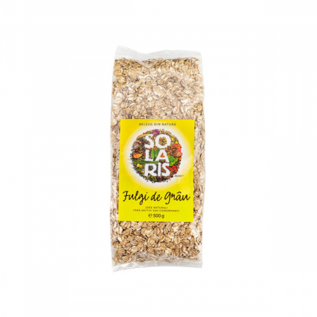 Produse - SOLARIS FULGI DE GRAU 500 G