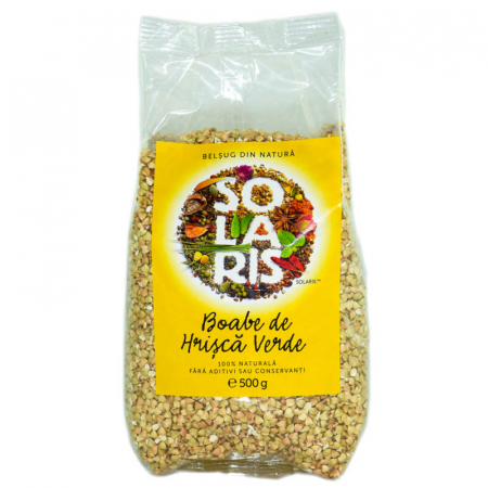 FOOD - SOLARIS HRISCA BOABE CRUDE 500G
