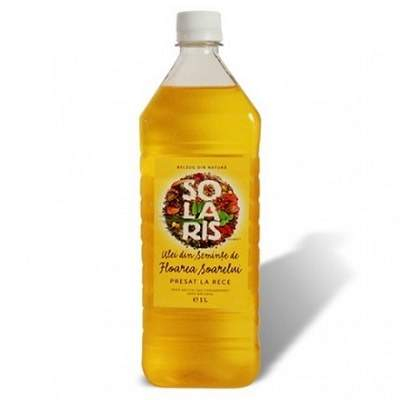 FOOD - SOLARIS ULEI FL SOARELUI PRESAT 1L