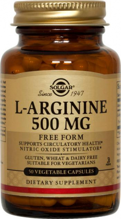 SUPLIMENTE TONICE - SOLGAR L ARGININE 500MG