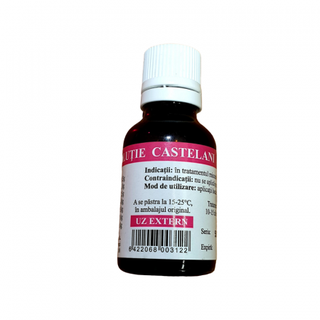 ȘAMPOANE- BALSAM- LOTIUNI-GELURI-PASTA DINTI - SOLUTIE CASTELANI 25 ML