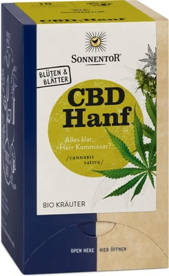 CEAIURI - SONNENTOR  CEAI CANEPA CU CBD 18 DZ