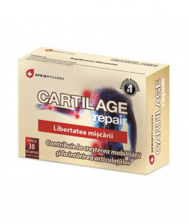 SUPLIMENTE ARTICULATII ANTIINFLAMATOARE - SPRINT CARTILAGE REPAIR 30CP